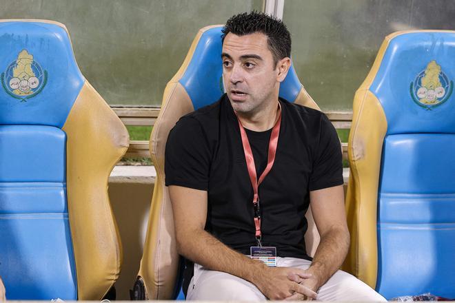 Las mejores imágenes del ¿último? partido de Xavi