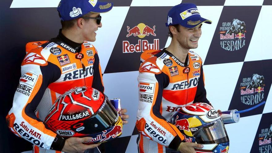 Dani Pedrosa se exhibe en Jerez por delante de Márquez y Lorenzo