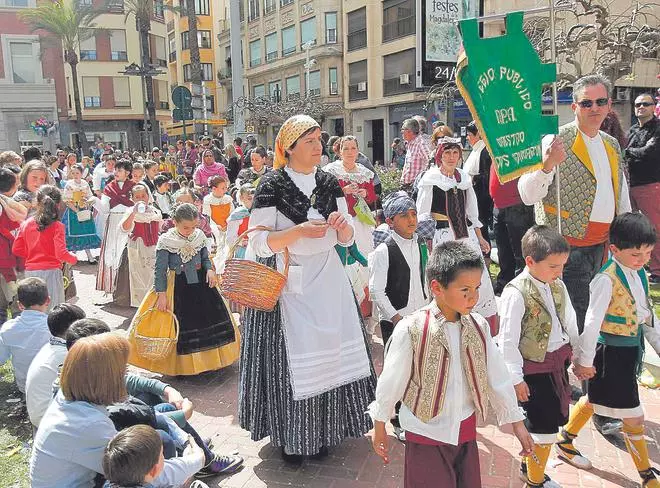 El Pregó infantil se celebrará el domingo  con 2.200 niños por el nuevo recorrido