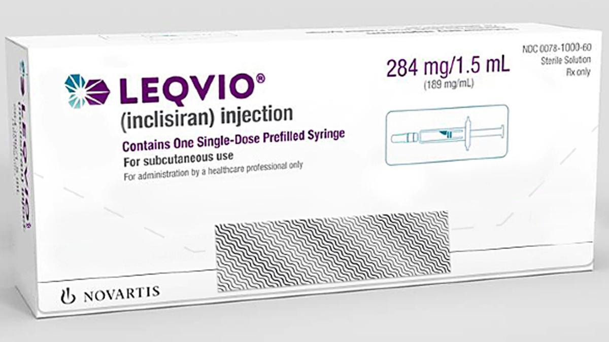 Sanitat finança des d’avui Leqvio, la vacuna d’ARN missatger que redueix el colesterol