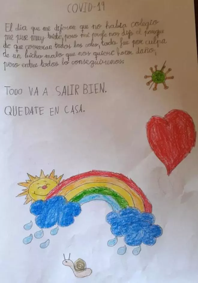 Cartas a residencias del colegio Jacinto Benavente