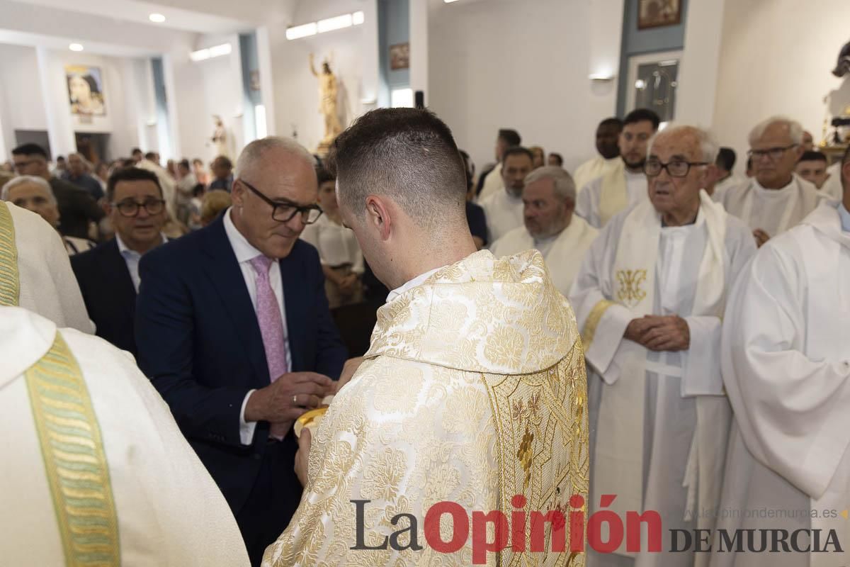 Así se ha vivido la ordenación sacerdotal de Miguel Tovar Fernández en la pedanía molinense de Torrealta