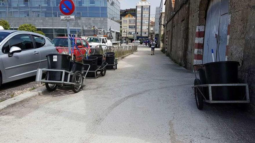 Depósito municipal de vehículos en Cangas. // Gonzalo Núñez