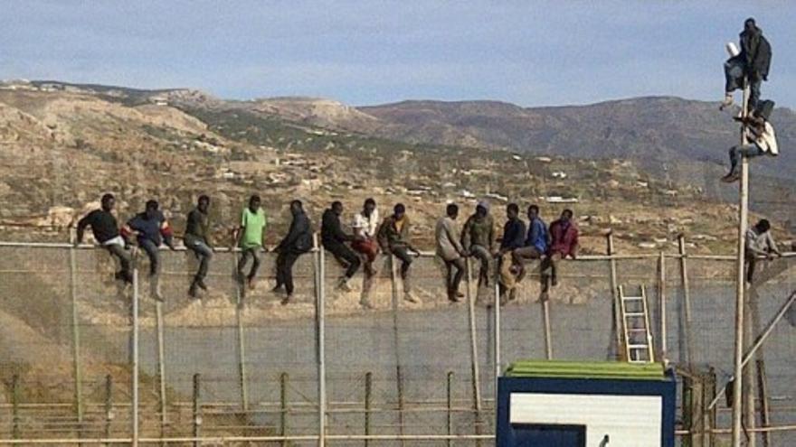 Nuevo salto desesperado en Melilla