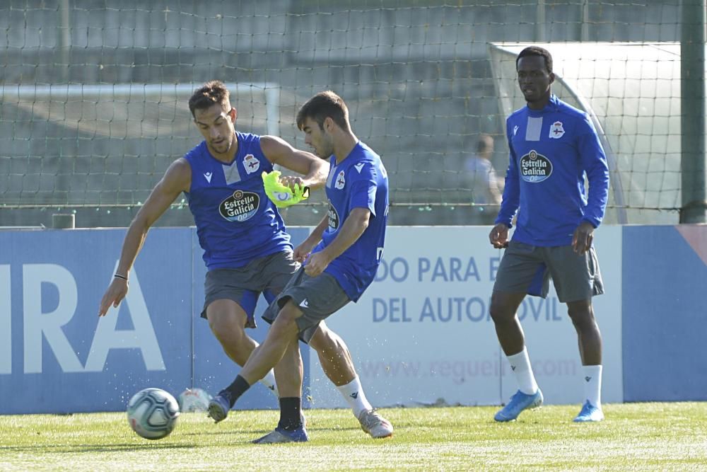 El defensa blanquiazul es duda para el enfrentamiento de la segunda jornada en el campo del Huesca.