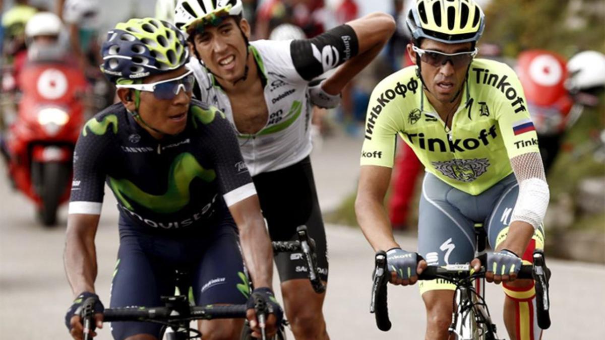 Contador ve a Quintana prácticamente inalcanzable