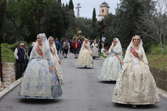 La singular Baixada de Sant Josep de Xàtiva, en imágenes