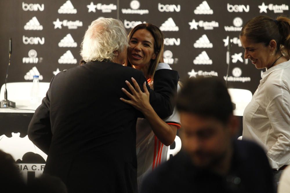 Tamara Gorro, en la presentación de Garay