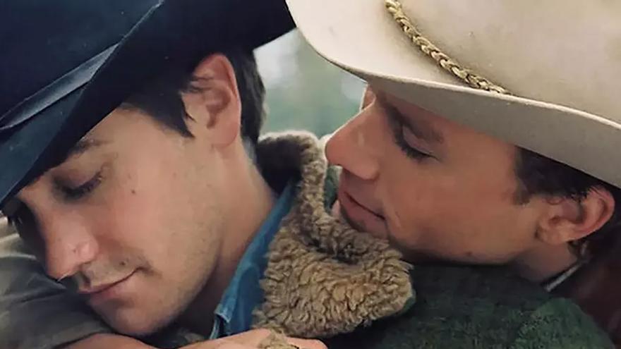 Una escena de &#039;Brokeback Mountain&#039;.