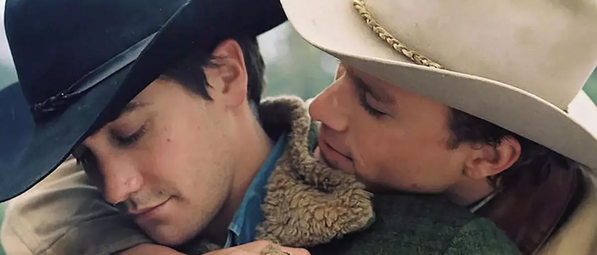 Una escena de 'Brokeback Mountain'.