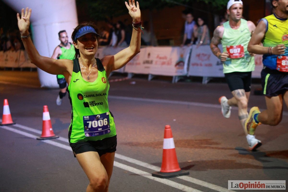 Las mejores imágenes de la carrera nocturna de Murcia