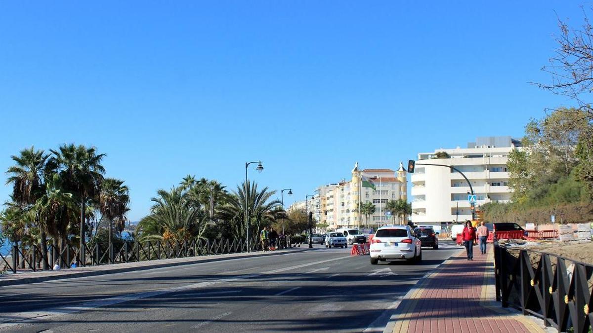 El puente de La Cala en Estepona.