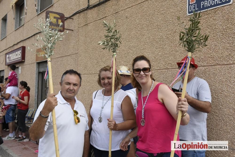 Romería de la Virgen de la Fuensanta: Paso por Alg