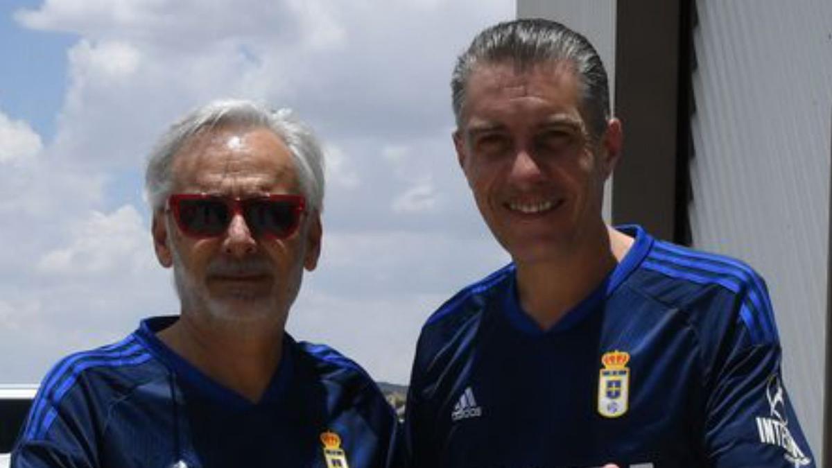 Jesús Martínez y Martín Peláez, en Pachuca. |