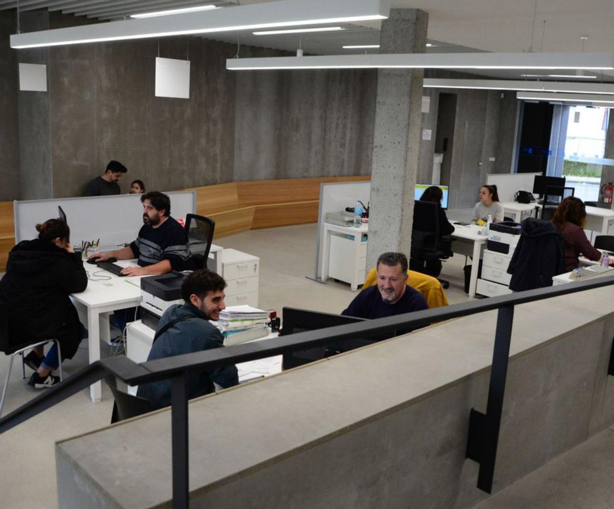 La nueva oficina de empleo de Cangas. | // GONZALO NÚÑEZ