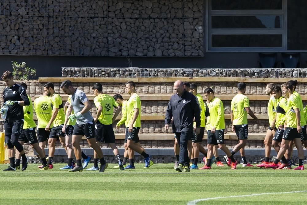 Entrenamiento de la UD Las Palmas