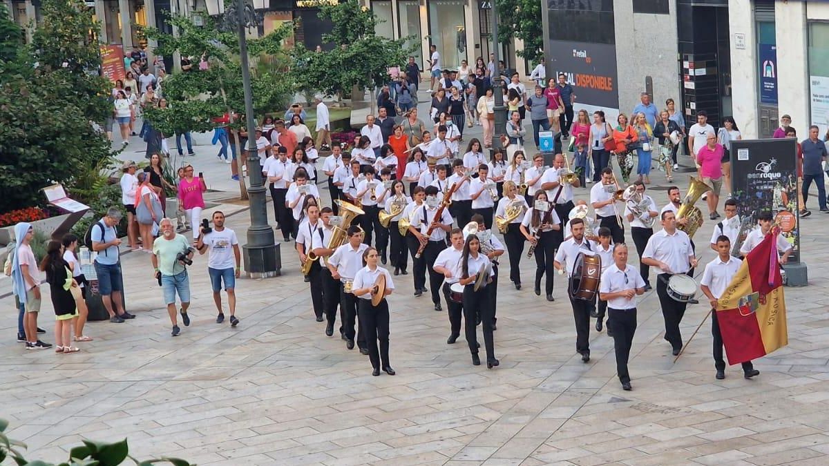 La Banda de Música Municipal de Vilagarcía.