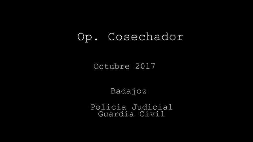 Operación Cosechador de la Guardia Civil en Extremadura