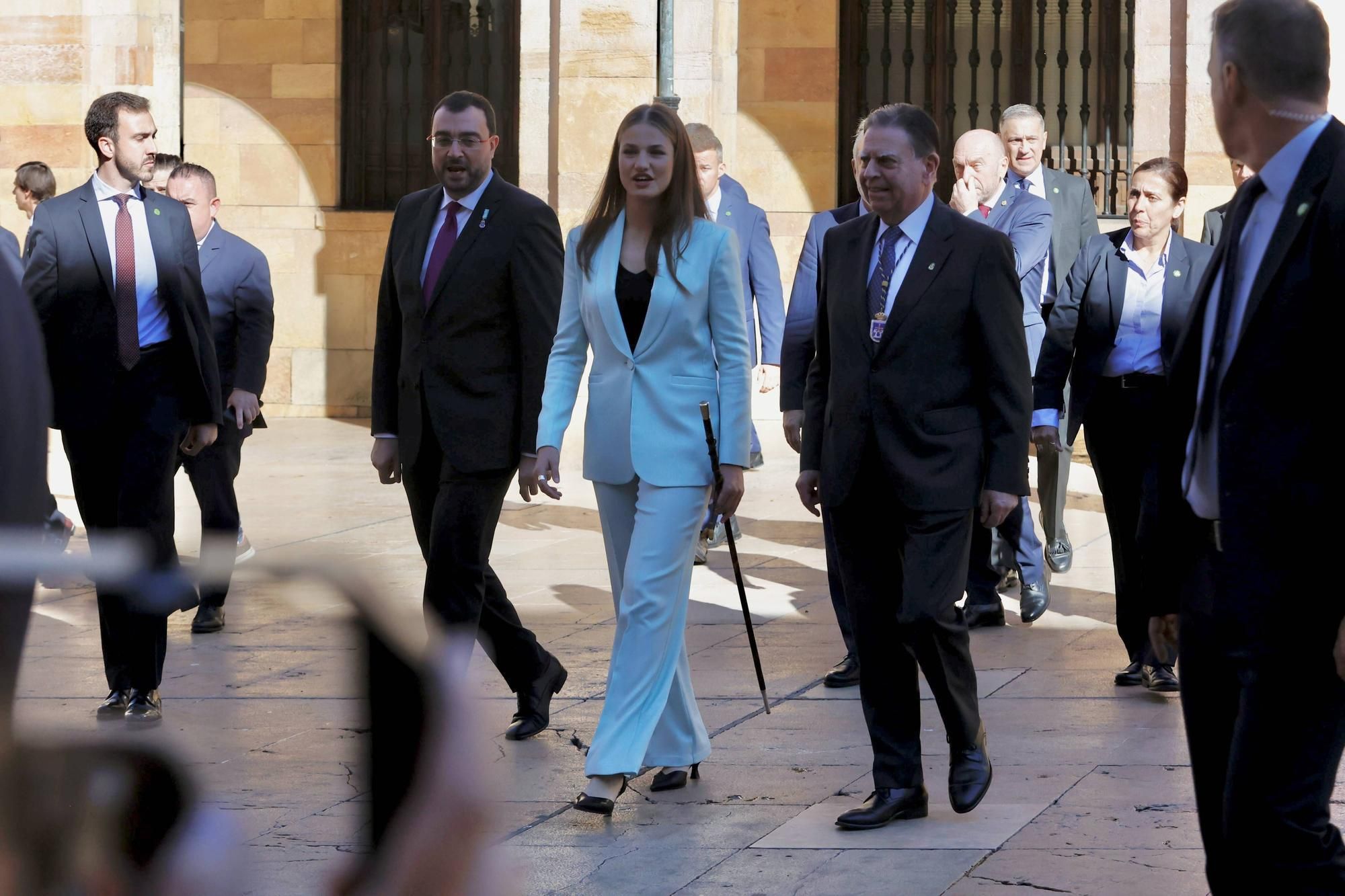 La princesa Leonor recibe la Medalla de Asturias y es nombrada Alcaldesa Honoraria de Oviedo