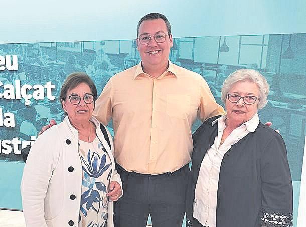 Trinidad Roselló, Toni Payeras y Montserrat Isern.