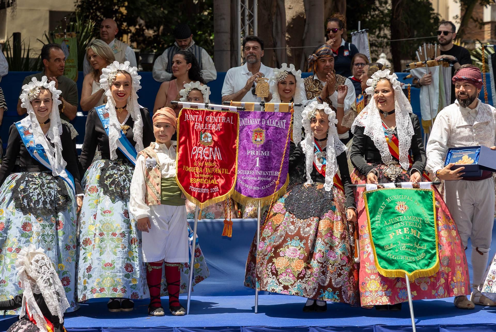 Así ha sido la recogida de premios de las Hogueras 2025