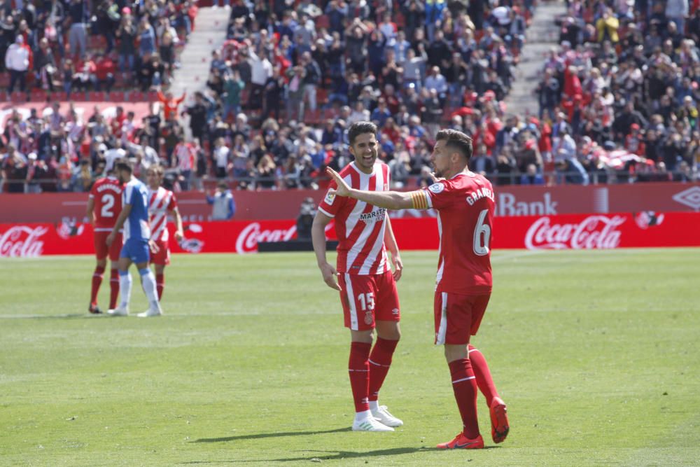 Les imatges del Girona - Espanyol (1-2)