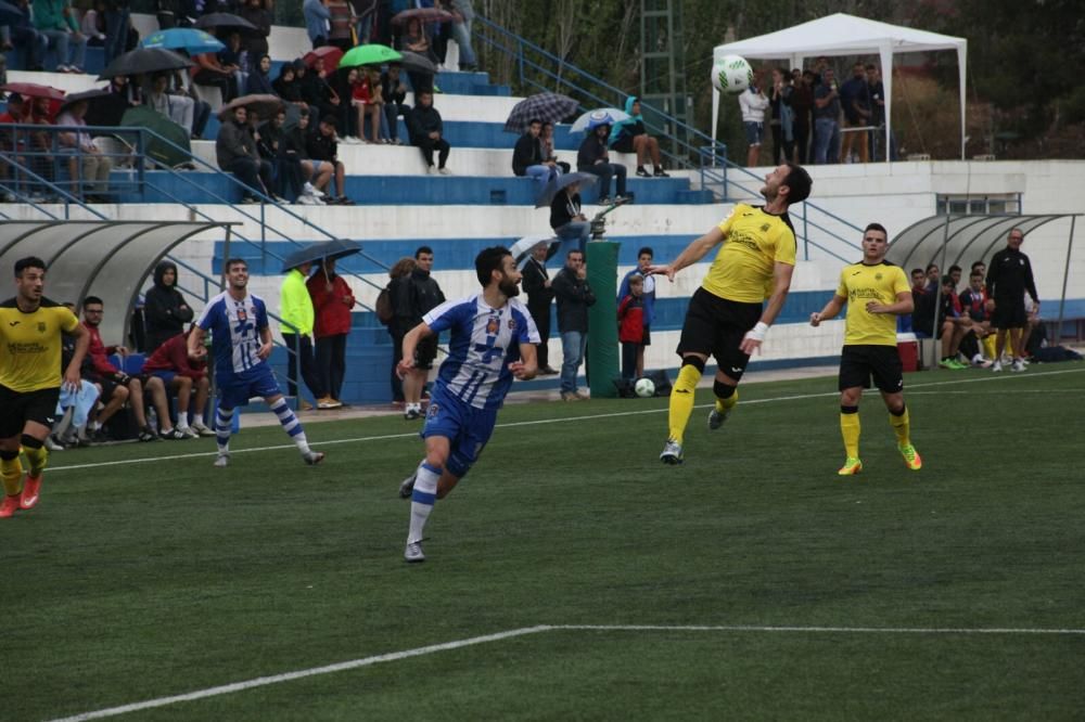 Partido entre el Lorca Deportiva y el Mar Menor