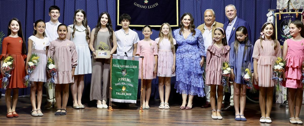 Duque de Gaeta recibió el premio convocado por Gayano Lluch