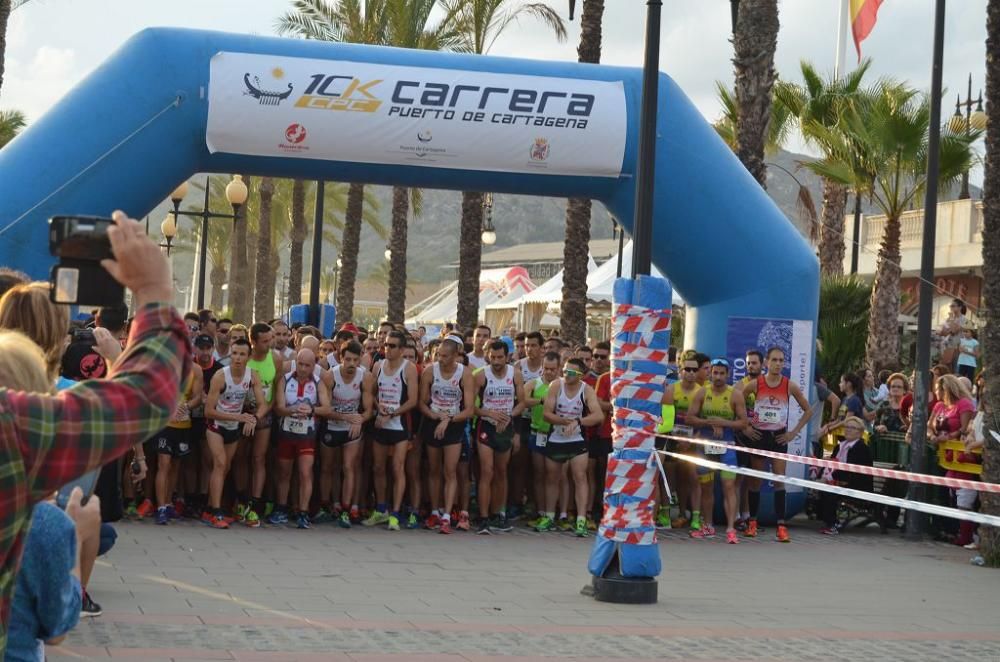 La Carrera Puerto de Cartagena encumbra a Franco y Del Solar