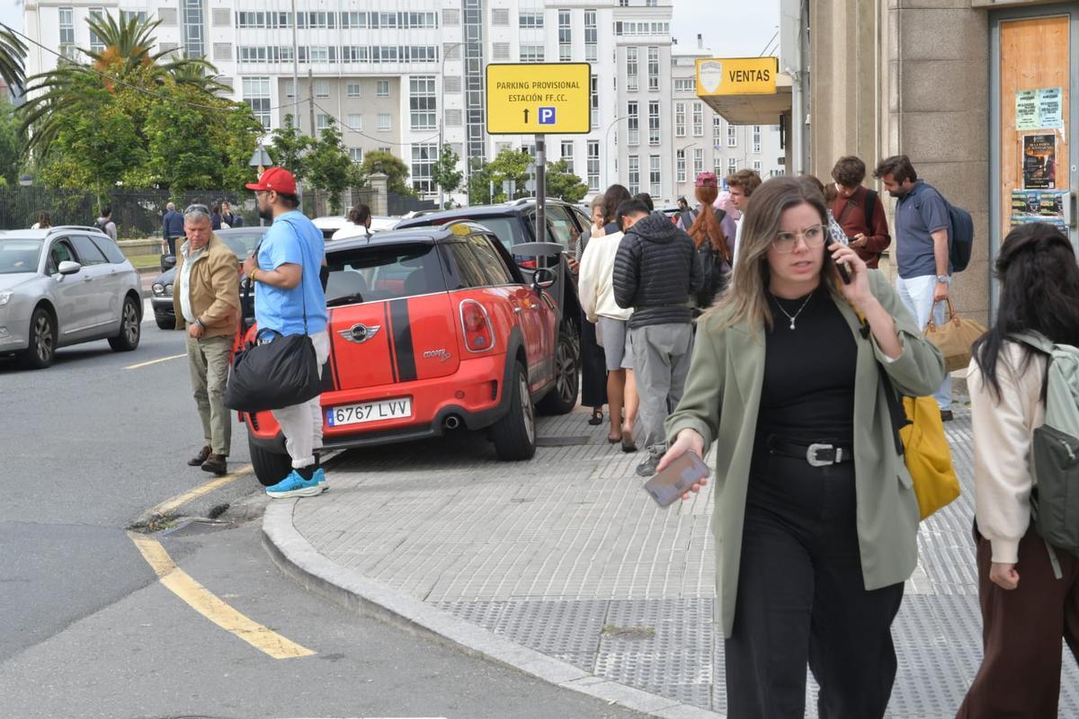 Comienza la interrupción del servicio de trenes en A Coruña por la nueva fase de las obras en la estación de San Cristóbal