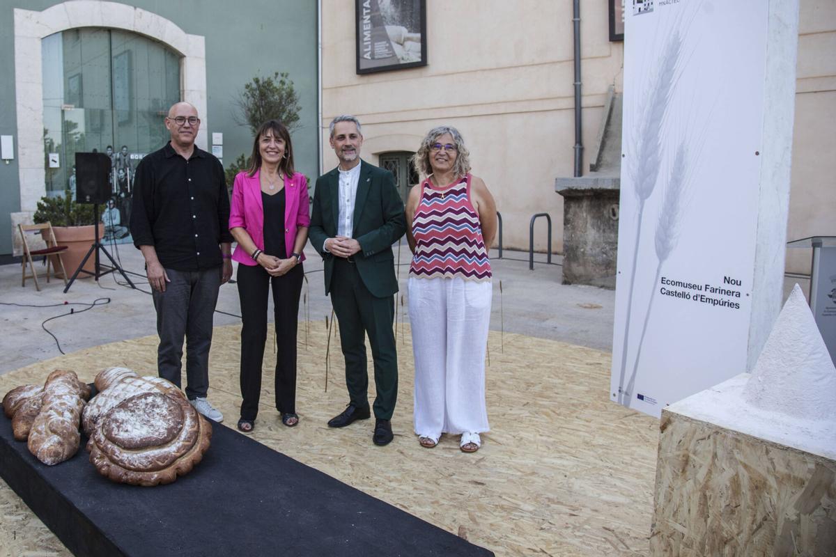 Així ha estat la inauguració de l'Ecomuseu Farinera de Castelló