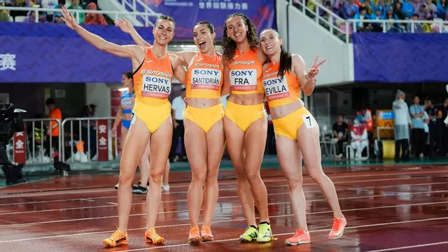 ¡El 4x400 femenino, al Mundial... también con Paula Sevilla!