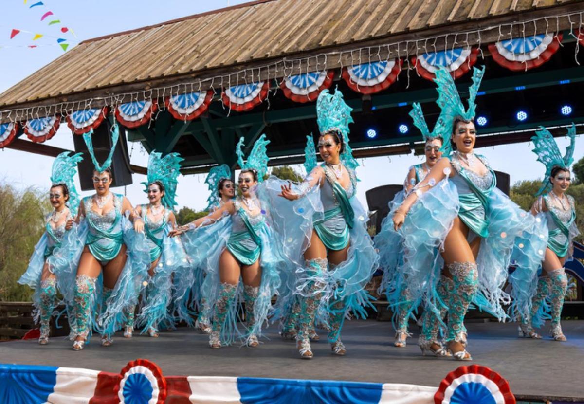 Una imagen de una edición anterior del Carnaval en PortAventura World.