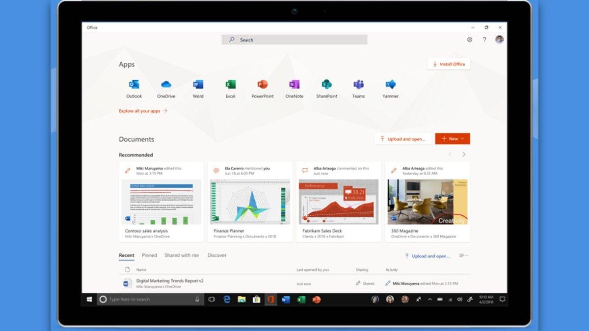 Así podemos usar gratis Office para Windows 10