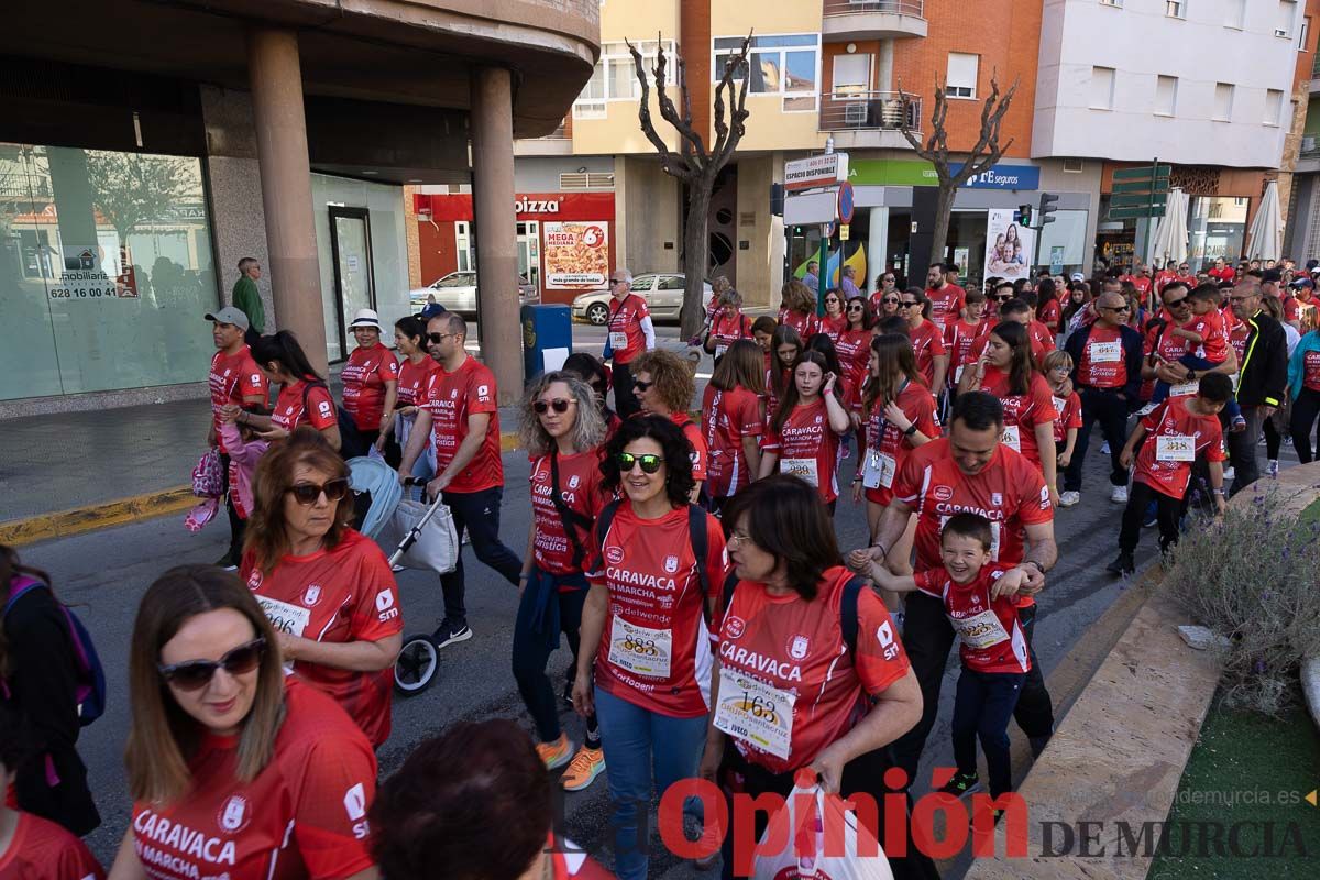 Marcha de la ONG Delwende en Caravaca