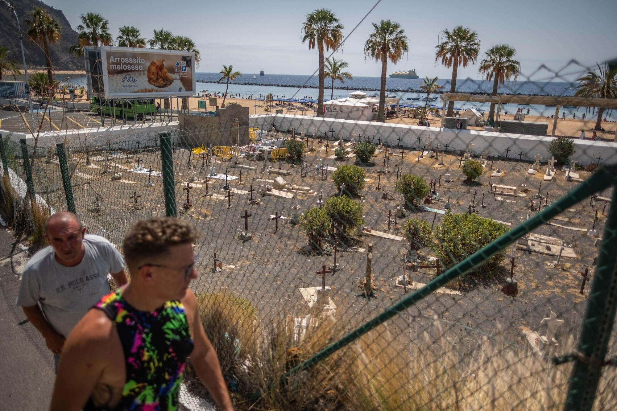 Obras en el cementerio de San Andrés, en Santa Cruz de Tenerife