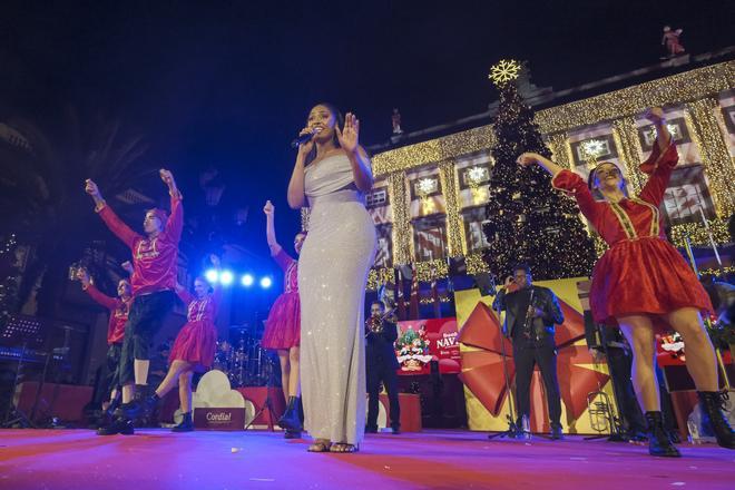 Encendido navideño en Las Palmas de Gran Canaria