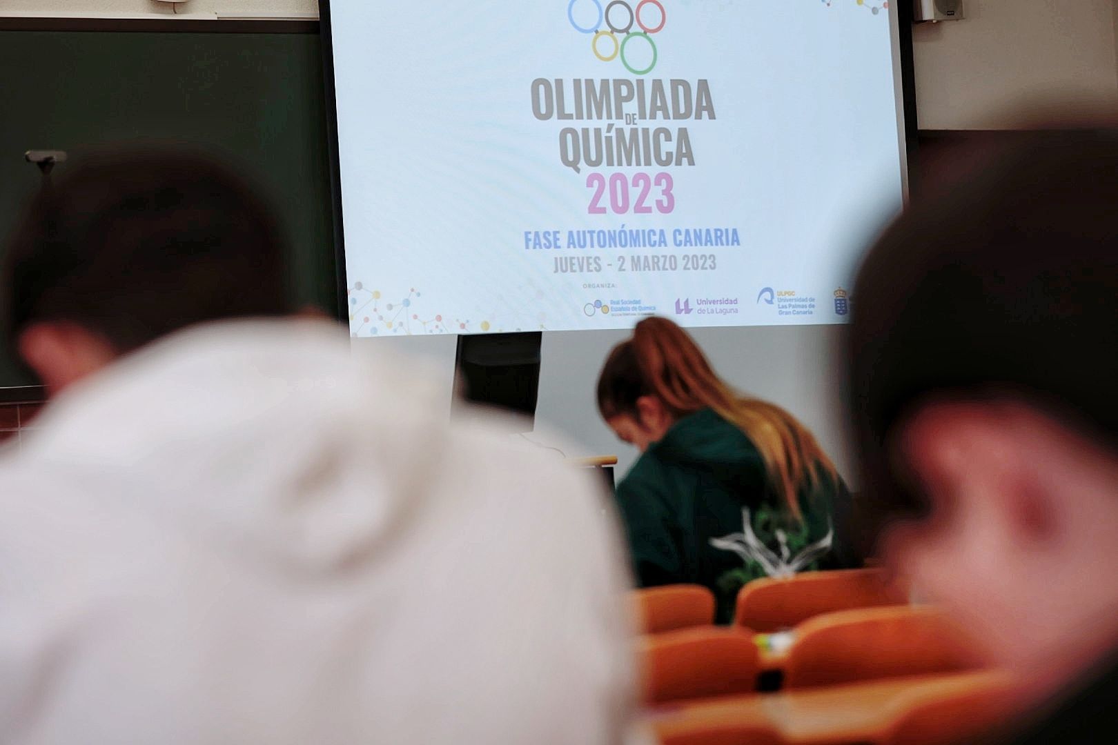 Cuartas Olimpiadas de Química en la Universidad de La Laguna (ULL).