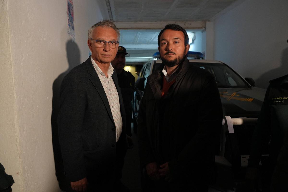 Fotogalería | El despliegue de la UCO en Hornachos, en imágenes