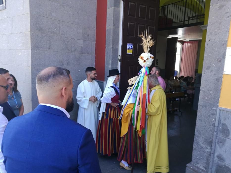 Procesión de la Virgen de Las Nieves en Lomo Magullo