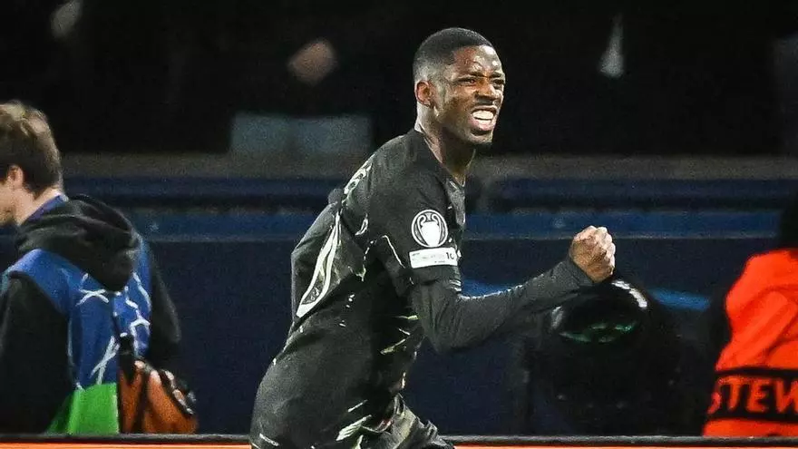 Genialidad digna de un Balón de Oro, Dembélé no falló en su cita con el gol