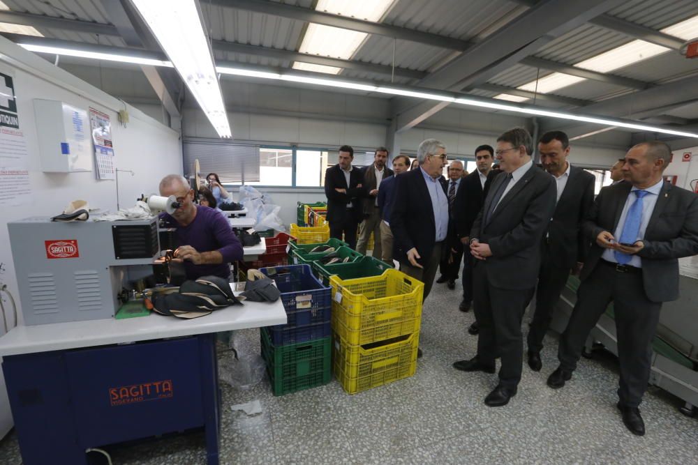 Visita de Ximo Puig a Elche Parque Empresarial