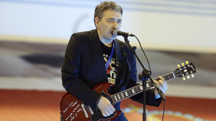 Miguel Costas, durante un concierto.