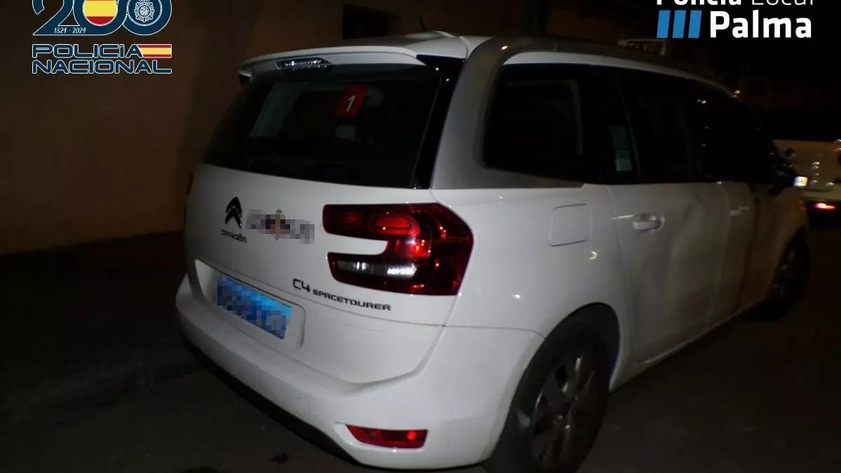 Mit diesem Fahrzeug war der besoffene Taxifahrer unterwegs.