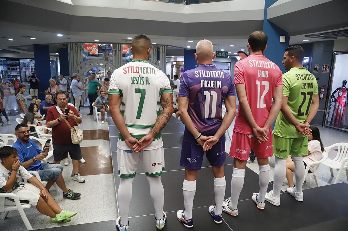 Las nuevas camisetas del Córdoba Futsal Patrimonio de la Humanidad