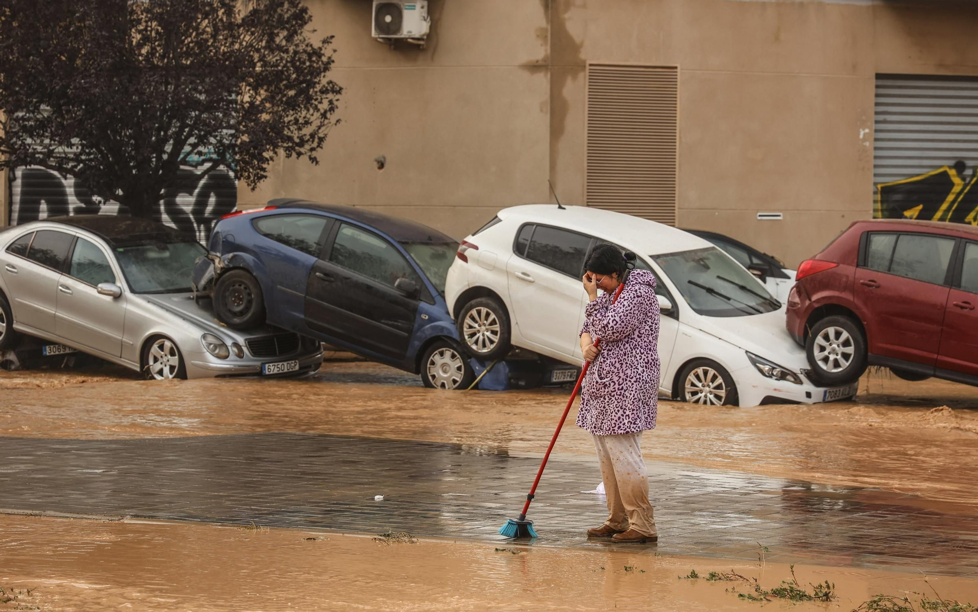 Fectos de la DANA en Valencia