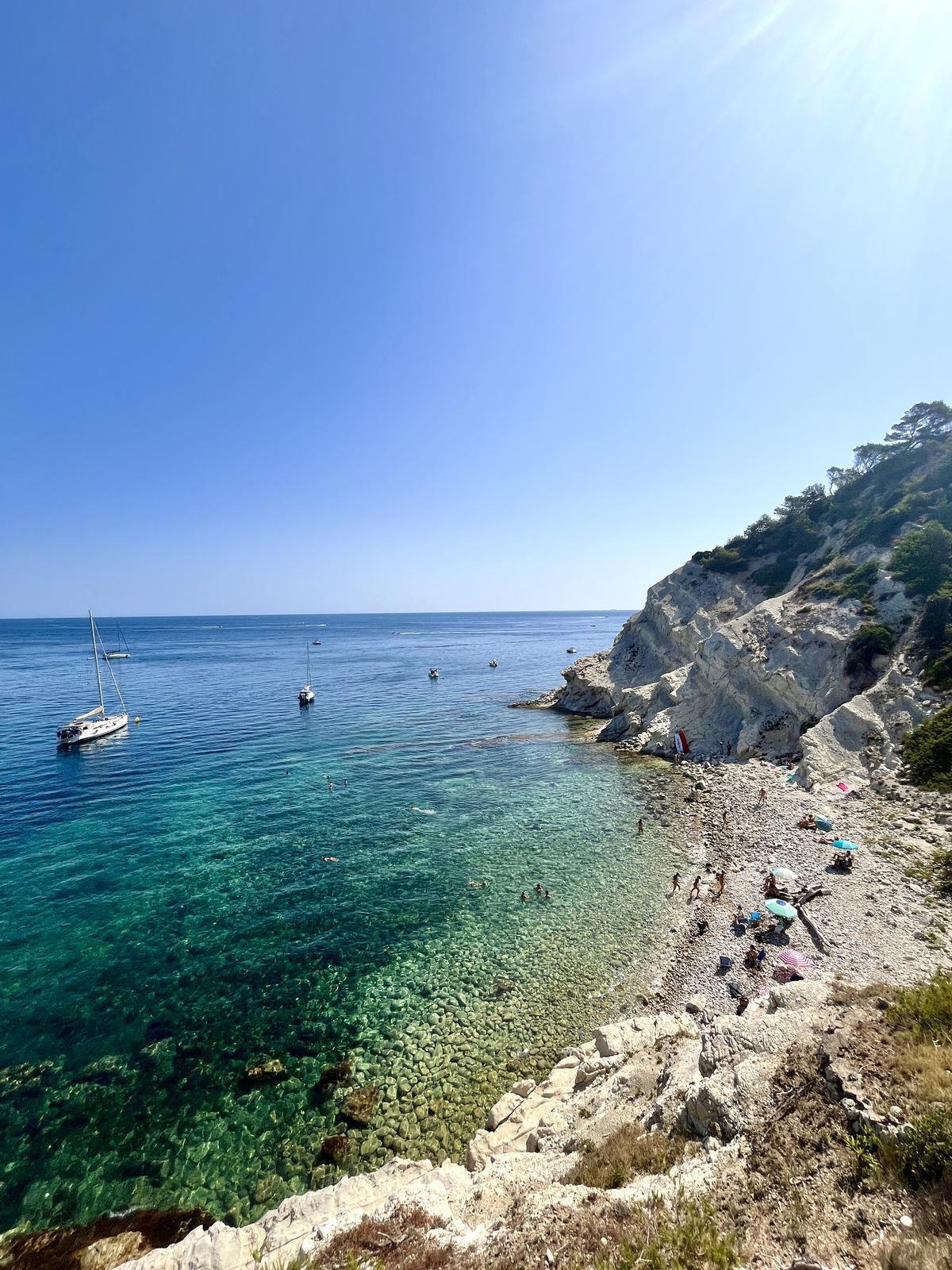 La bahía de Jávea en Alicante