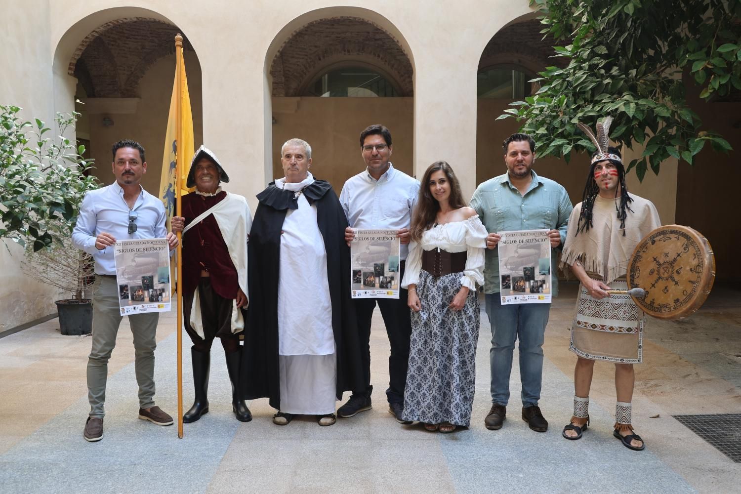 Imagen de la presentación de la XII Visita Guiada 'Siglos de Silencio'.