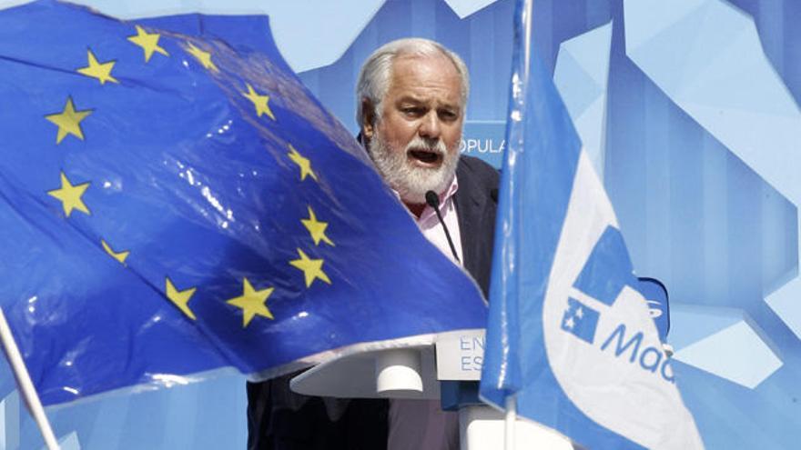 El candidato del Partido Popular, Miguel Arias Cañete