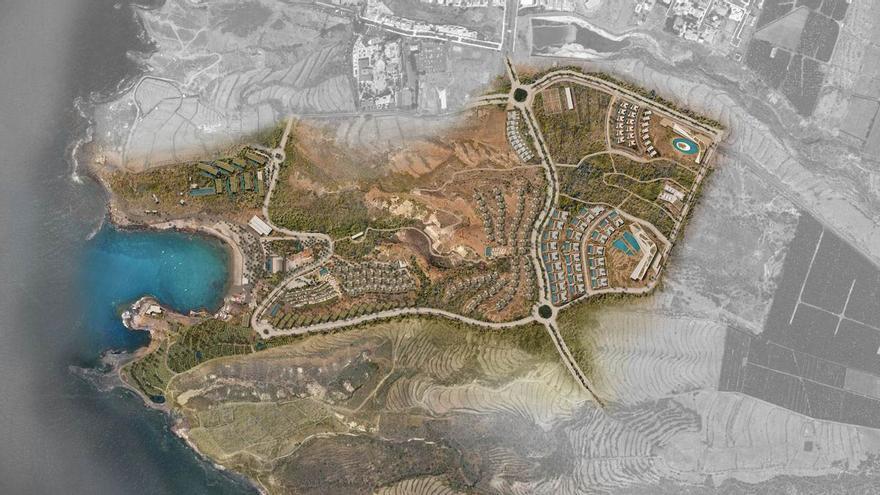 A technical study denies the destruction of deposits in the work of the Cuna del Alma tourist complex